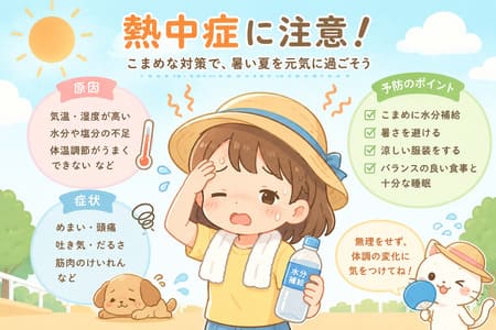 熱中症の画像